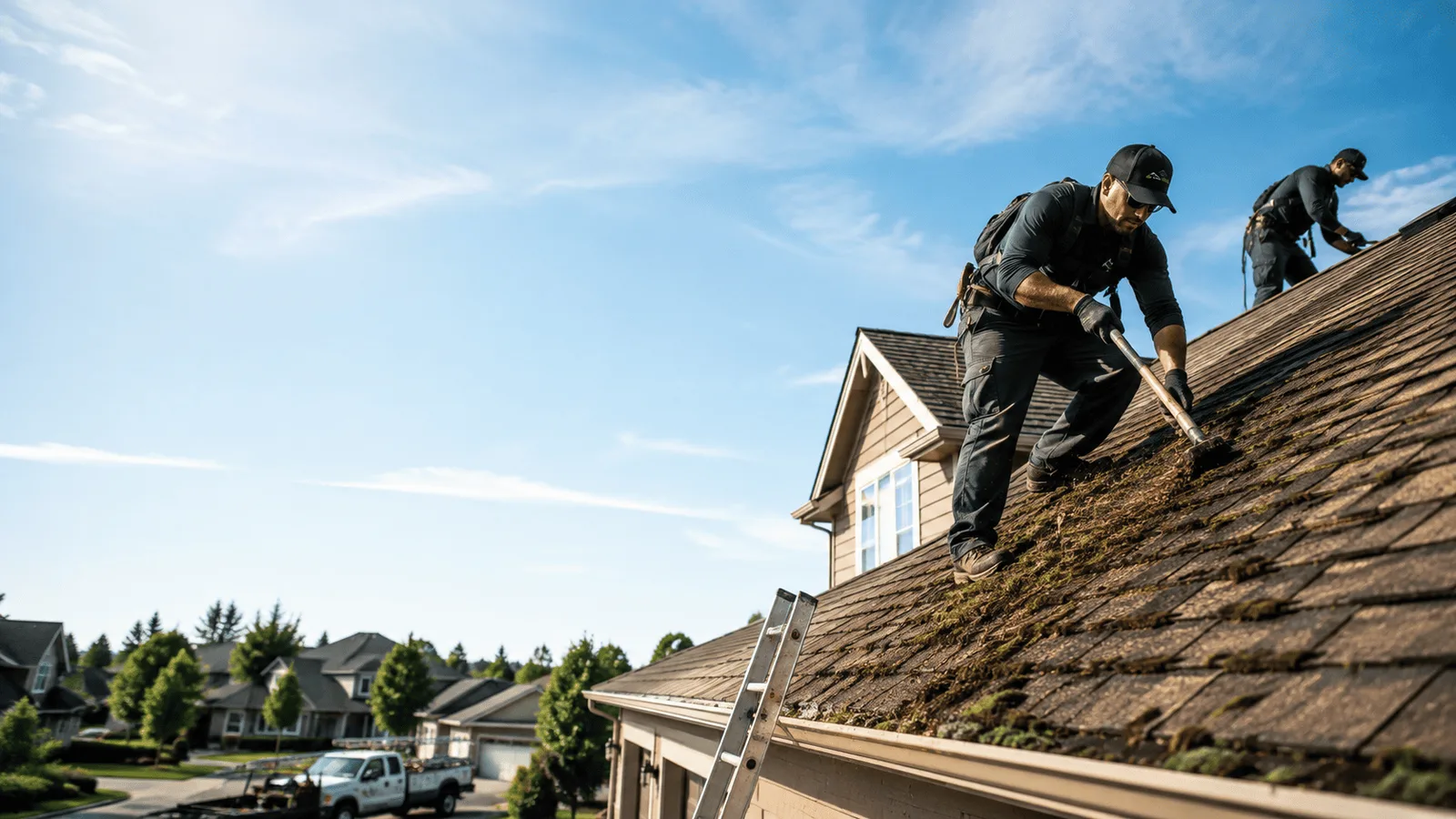 Roof Moss Removal in Van Nuys, CA near me